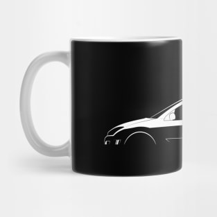 Ford Focus RS Mk I Silhouette Mug